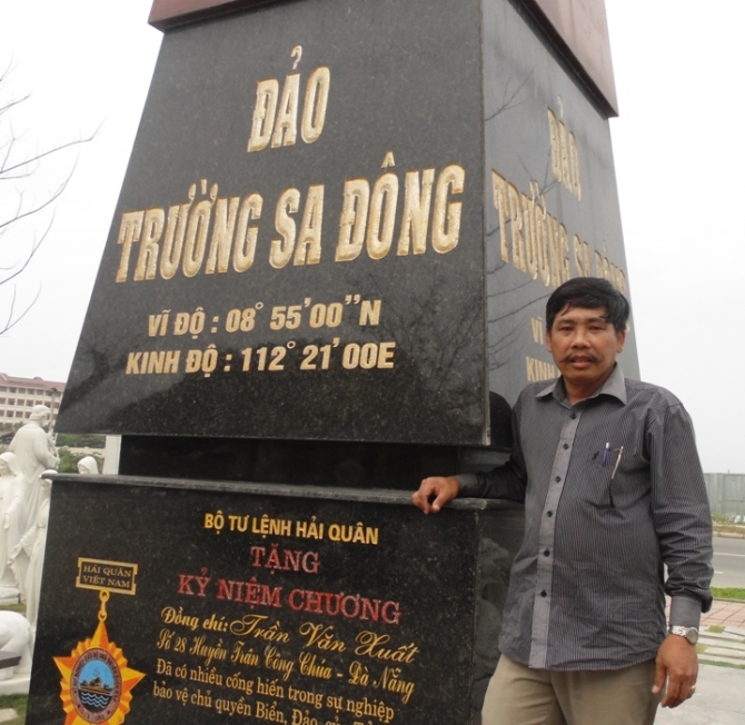Veteran perang Tran Van Xuat dan memori-memori tentang Truong Sa